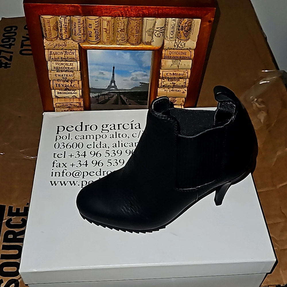 Brand New Pedro Garcia Black Booties